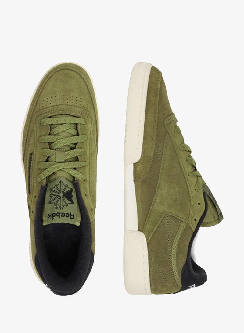 Reebok Grittygreen/Black/Chalk Club C 85 Vintage for Men | Best Price UAE